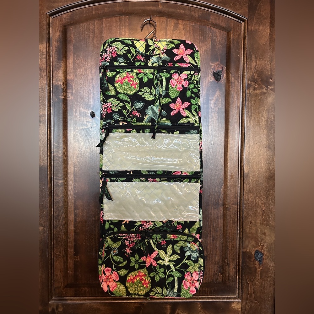 Vera Bradley Botanica Hanging Toiletry Bag
